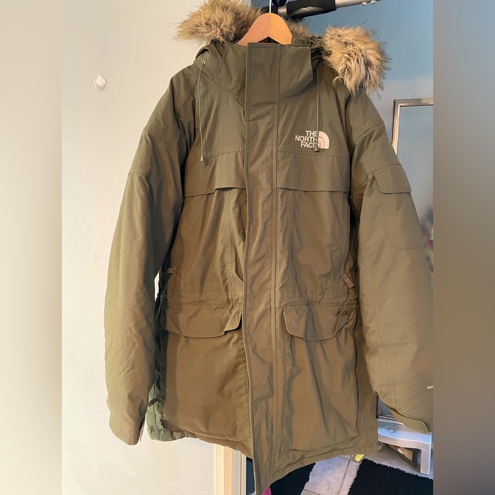 The North Face Men’s McMurdo II Parka XL - Olive Green